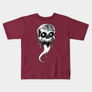 Licking Skull Kids T-Shirt